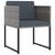 9 Piece Garden Dining Set with Cushions Poly Rattan Grey