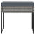11 Piece Garden Dining Set with Cushions Poly Rattan Grey
