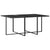 11 Piece Garden Dining Set with Cushions Poly Rattan Grey