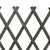 Garden Trellis Fence Grey 150x80 cm Solid Firwood