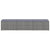3 Piece Garden Sun Loungers with Tea Table Poly Rattan Grey