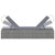 3 Piece Garden Sun Loungers with Tea Table Poly Rattan Grey