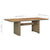 7 Piece Outdoor Dining Set with Cushions Poly Rattan Brown