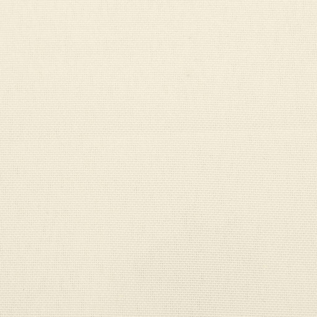 Garden Bench Cushion Cream White 180x50x7 cm Oxford Fabric