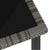 Garden Dining Table Grey 70x70x73 cm Poly Rattan