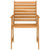 5 Piece Garden Dining Set Solid Acacia Wood