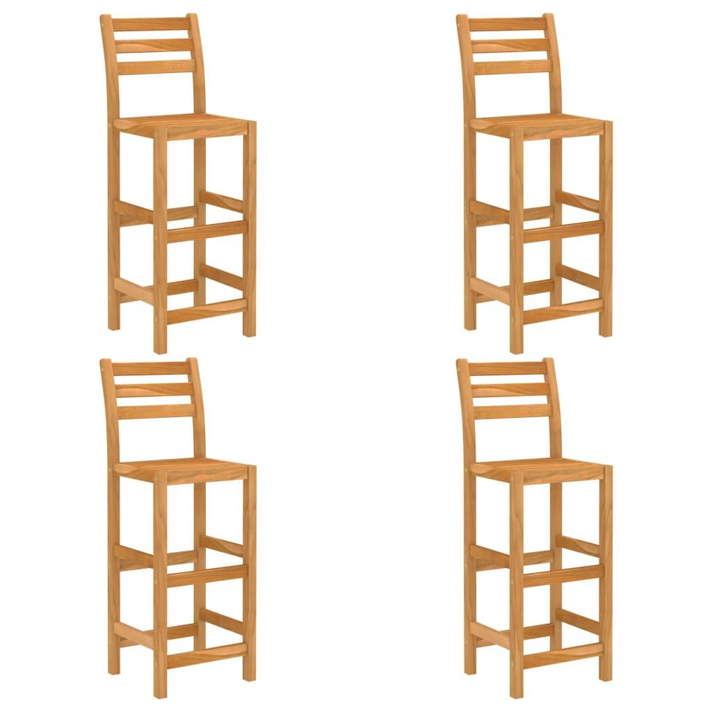 5 Piece Outdoor Bar Set Solid Acacia Wood