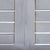 7 Piece Garden Dining Set Solid Acacia Wood Grey