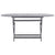 9 Piece Garden Dining Set Solid Acacia Wood Grey