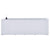 Garden Raised Bed with Self Watering System White 100x43x33 cm