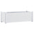 Garden Raised Bed PP White 100x43x35 cm