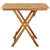 Folding Garden Table 90x90x75 cm Solid Acacia Wood