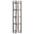 5-Tier Bookcase 40x30x180 cm Solid Acacia Wood