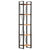 5-Tier Bookcase 40x30x180 cm Solid Acacia Wood