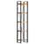 5-Tier Bookcase 40x30x180 cm Solid Acacia Wood