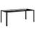 9 Piece Garden Dining Set Poly Rattan Black
