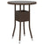 3 Piece Garden Dining Set Poly Rattan Brown