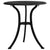 3 Piece Bistro Set Cast Aluminium Black