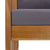3 Piece Garden Lounge Set with Cushions Solid Acacia Wood (310261+310264)