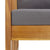 5 Piece Garden Lounge Set with Cushions Solid Acacia Wood (310258+310261+310264)