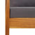 4 Piece Garden Lounge Set with Cushions Solid Acacia Wood