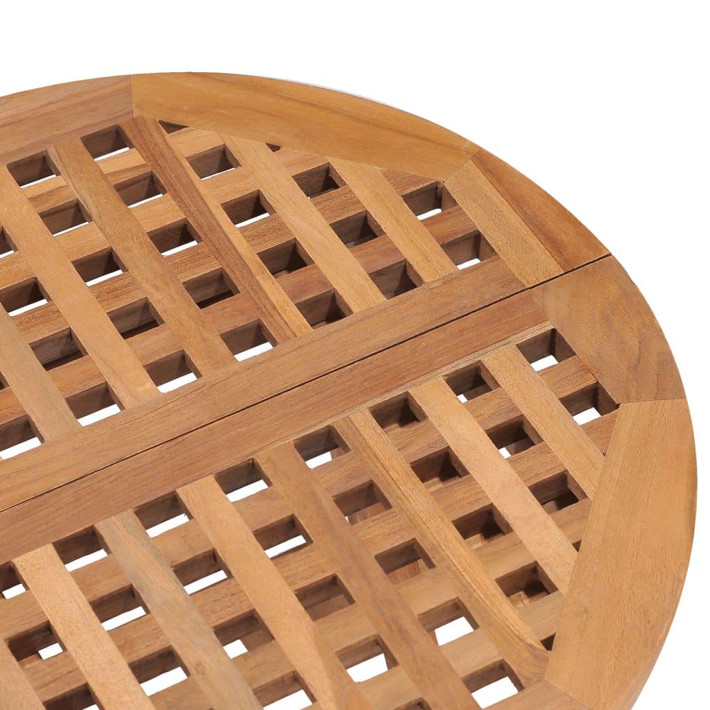 Folding Garden Table 50x50x50 cm Solid Wood Teak