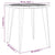 5 Piece Garden Dining Set Solid Wood Acacia