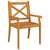 5 Piece Garden Dining Set Solid Wood Acacia