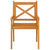 5 Piece Garden Dining Set Solid Wood Acacia