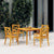 5 Piece Garden Dining Set Solid Wood Acacia