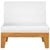 7 Piece Garden Lounge Set with Cushions Solid Acacia Wood