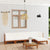 6 Piece Garden Lounge Set with Cushions Solid Acacia Wood