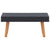 2 Piece Garden Lounge Set with Cushions Poly Rattan Black