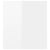 TV Cabinet with LED Lights High Gloss White 120x35x40 cm
