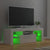 TV Cabinet with LED Lights High Gloss White 120x35x40 cm