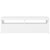 TV Cabinet with LED Lights White 120x35x40 cm