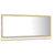 Bathroom Mirror White and Sonoma Oak 80x10.5x37 cm Engineered Wood