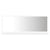 Bathroom Mirror White 90x10.5x37 cm Engineered Wood