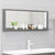 Bathroom Mirror High Gloss Grey 100x10.5x37 cm Engineered Wood