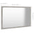 Bathroom Mirror Concrete Grey 60x1.5x37 cm Engineered Wood