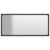 Bathroom Mirror Grey 80x1.5x37 cm Engineered Wood