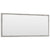 Bathroom Mirror Concrete Grey 90x1.5x37 cm Engineered Wood