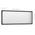 Bathroom Mirror Black 100x1.5x37 cm Engineered Wood