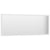 Bathroom Mirror High Gloss White 100x1.5x37 cm Engineered Wood