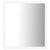 LED Bathroom Mirror White 40x8.5x37 cm Engineered Wood