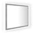 LED Bathroom Mirror Concrete Grey 60x8.5x37 cm Acrylic