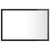 LED Bathroom Mirror High Gloss Grey 60x8.5x37 cm Acrylic