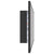 LED Bathroom Mirror Grey 100x8.5x37 cm Acrylic