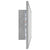 LED Bathroom Mirror Concrete Grey 100x8.5x37 cm Acrylic