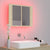 LED Bathroom Mirror Cabinet Sonoma Oak 60x12x45 cm